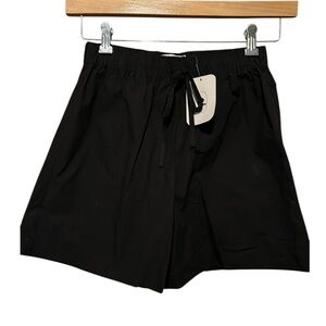 S Elodie 100% Cotton Black Shorts